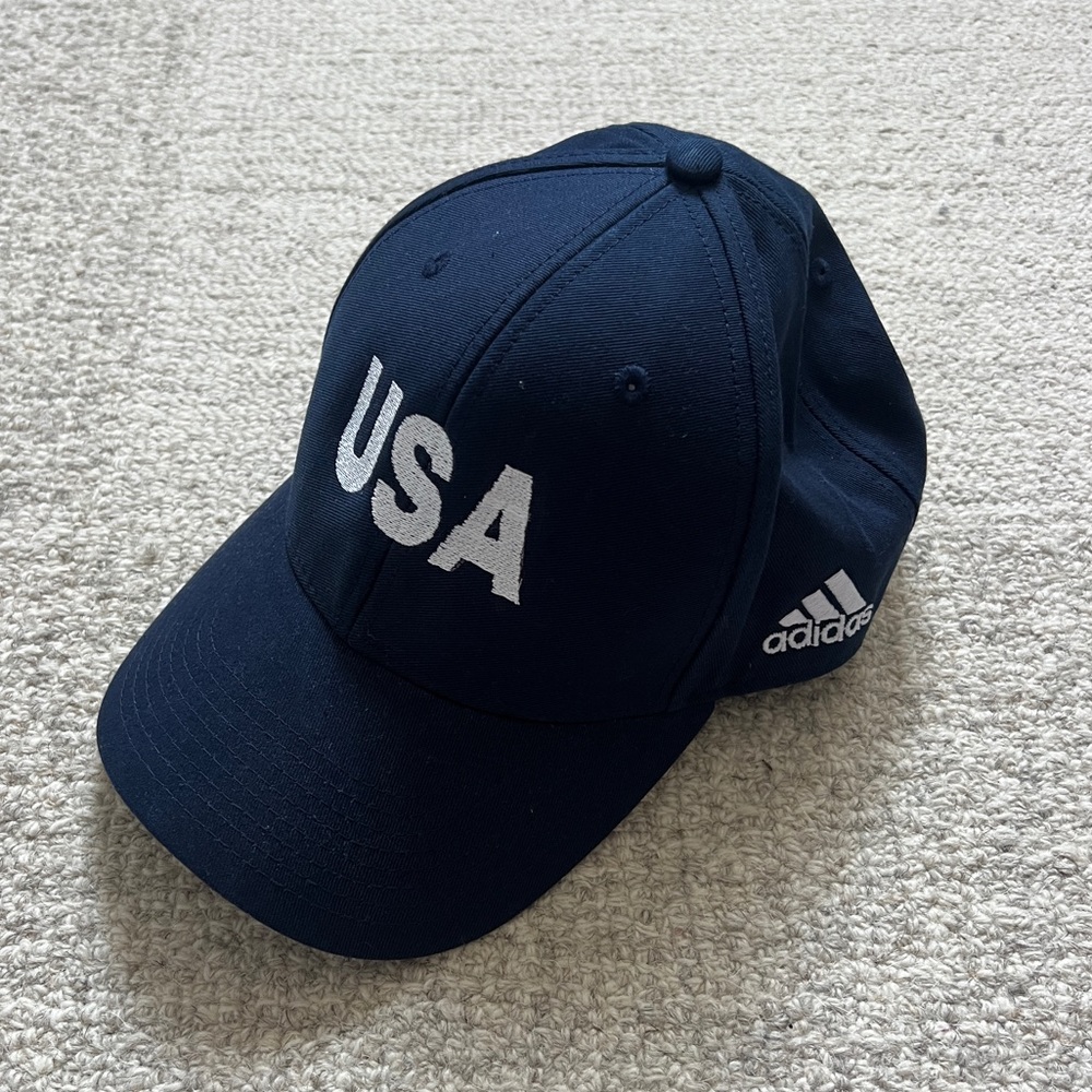 Adidas Navy Blue USA Hat